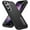 Black, variant on for Samsung Galaxy S23 Case, Samsung S23 Phone Case with Built in Kickstand, Shockproof/Dustproof/Drop Proof Military Grade Protective Cover for Galaxy S23 5G (Night Purple/Baby Pink)