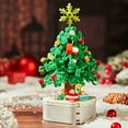 thumbnail image 1 of 211pcs Christmas Tree Building Blocks: Educational Assembled Toys Decoration Gifts, Small Building & Potted Plant Fun!, 1 of 5