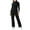 Black-Snowsuits, variant on jsaierl Women's One Pieces Ski Suits Jumpsuits Coveralls High Waterproof Windproof Hooded Snowboard Snowsuits