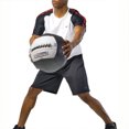 thumbnail image 2 of Dynamax Accelerator I 8 Pound 4 Inch Diameter Fitness Medicine Ball, Black/Gray, 2 of 7