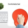 thumbnail image 7 of Pebbuoy Wrist Mouse Pad Memory Foam Stepped-Wedge Design Ergonomic Wrist Support Non-slip Mousepad for Home Office, 7 of 7