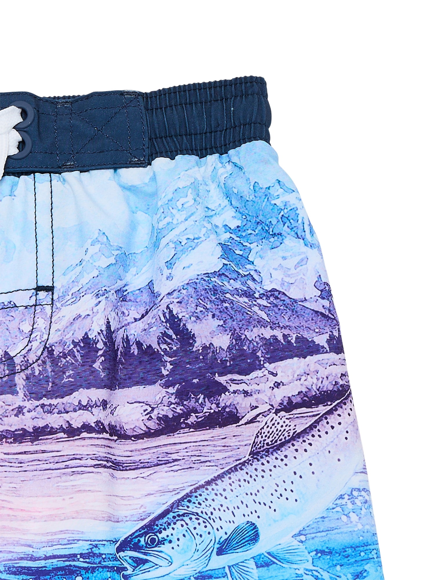 National Park Foundation Boys Swim Shorts with UPF50, Sizes 4-14