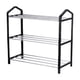 thumbnail image 2 of Zapatero multicapa, organizador de almacenamiento económico para espacios pequeños, diseño independiente de 5 niveles con estantes inclinados para dormitorios, apartamentos y entradas., 2 of 9