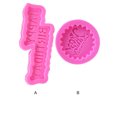 thumbnail image 2 of Biscuit Molds Kitchen Baking Accessories Happy Birthday Shape Embossed DIY Crafting Embossed Mould Mould DIY Crafting Chocolate Making Die Household Shop B, 2 of 7