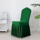 thumbnail image 5 of Funda para silla de banquete, elástica, gruesa, plisada, para comedor, para bodas, hoteles, faldas de hotel, tela para hotel, 5 of 5