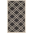 thumbnail image 1 of Safavieh Courtyard Black Indoor Outdoor Rug - 2' x 3'7", 1 of 1