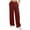 Wine, variant on Lenpel Wide Leg Sweatpants for Women Elastic High Waisted Drawstring Lounge Pants Baggy Workout Casual Trousers with Pockets(Gray,X-Large)