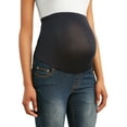 thumbnail image 2 of Maternity Oh! Mamma Flared Jean with Full Panel (Available in Multiple Colors), 2 of 4