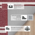 thumbnail image 5 of JAATOP Non-Slip Kitchen Mats, 20"x 32" + 20"x 48" Absorbent Kitchen Rug Set of 2, Washable Mat for Kitchen, Red, 5 of 8