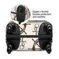 thumbnail image 4 of Bingfone Anchor With Rope Luggage Cover Washable Suitcase Cover Protector Anti-Scratch Suitcase Cover Fits 18-32 Inch Luggage (without luggage), 4 of 9
