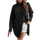 thumbnail image 2 of Suéter de cuello redondo para mujer, suéter informal a rayas con cuello redondo, suéter para mujer, 2 of 4