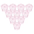 thumbnail image 1 of Elegant Round Shaped Gift Boxes with Lid for Valentine's Day Pink Material 12pcs, 1 of 5