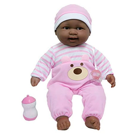 JC Toys Lots To Cuddle Babies African American 20-Inch Purple Soft Body ...