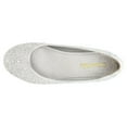 thumbnail image 5 of Dream Pairs Girls’ Slip-On Ballerina Flats for Weddings & Parties, 5 of 5