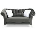 thumbnail image 4 of Glory Furniture Madrid G0540A-L Loveseat , DARK GRAY, 4 of 5