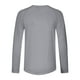 thumbnail image 4 of pstuiky camisa de manga larga para hombre, Camisa de verano para hombre, ligera, transpirable y de color sólido, de manga larga. Tops casuales para hombres xxxl, 4 of 4