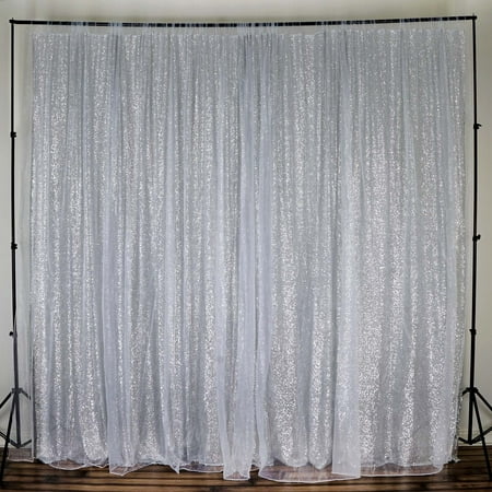 Efavormart 20ft X 10ft Sequins Backdrop Curtain Photography