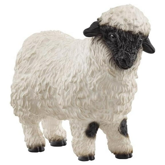 2.36 in. Sheep Figure, Black & White - Pack of 5