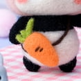 thumbnail image 4 of Needle Felting Kit DIY Handmade Wool Pedant Materials Cartoon Panda Shape for Beginners, 4 of 5