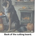 thumbnail image 3 of Belgian Tervuren Fall Kitchen Pumpkins Glass Cutting Board Large 12 in x 15 in, 3 of 5