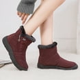thumbnail image 6 of HAJINK Women Winter Snow Boots Keep Warm Ankle Booties Non-Slip Sole Waterproof Shoes, 6 of 6