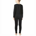 thumbnail image 3 of 32 DEGREES Weatherproof Big Boys Base Layer Thermal Shirt Long Underwear Set (Large, Black), 3 of 5