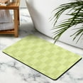thumbnail image 5 of Bathroom Runner Rug with Checkered Design - Non-Slip, Long Bath Mat, 20x32 inches, Absorbs Water, Soft Microfiber, Machine Washable., 5 of 5
