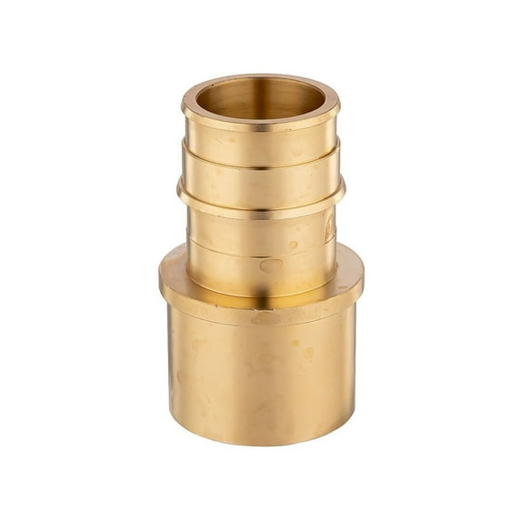 7920034 1/2" x 1/2" Brass Male Sweat Adapter F1960 x Sweat Lead Free - PEX (A)