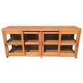 thumbnail image 2 of D-Art Collection Old World Sliding Door Buffet in mahogany wood natural color, 2 of 3