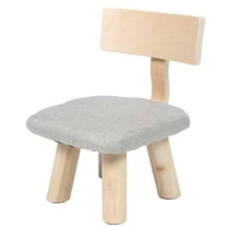 DINHEAROM Kitchen Helper Stool For Toddlers Cotton Linen 1Pack