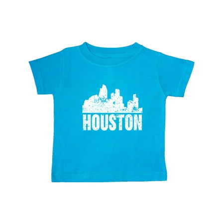 

Inktastic Houston Skyline Grunge Gift Baby Boy or Baby Girl T-Shirt