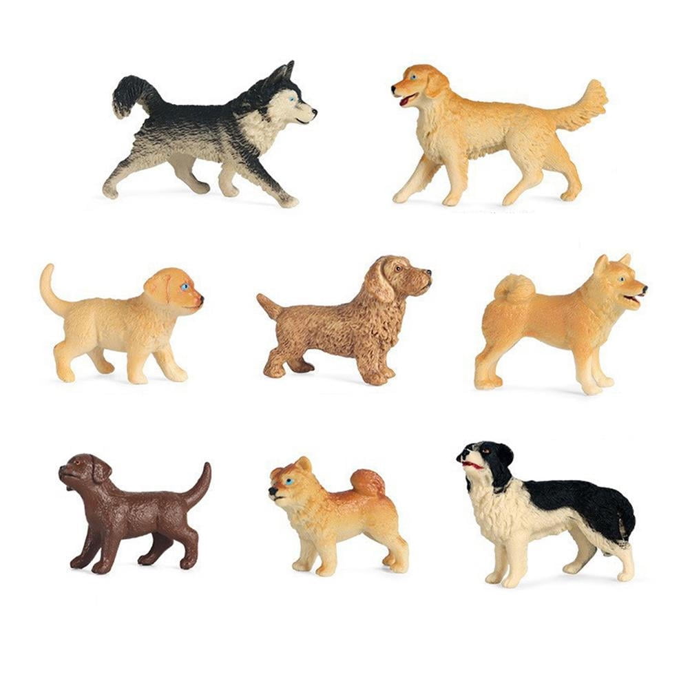 Details about   1x Plastic Simulation Mini Pets Figure Model Toy Dog Figurines Playset Kid Gift 