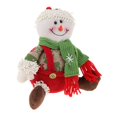 thumbnail image 1 of sentado muñeco de peluche navidad adorno decoración del hogar nieve Sunnimix muñeco de peluche navideño, 1 of 8