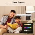 thumbnail image 4 of Bombilla de color inteligente THIRDREALITY ZL1 Zigbee, paquete de 4, 800 lúmenes, 4 of 7