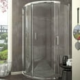 thumbnail image 2 of ANZZI Baron Series 39 In. X 74.75 In. Framed Sliding Shower Door In Brushed Nickel - SD-AZ01-01BN, 2 of 2