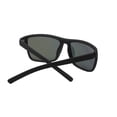thumbnail image 4 of Men's Sporty Polarized Sunglasses - Black Frame / Blue Mirror Lens, 4 of 6
