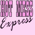 thumbnail image 3 of CafePress - Pink Hot Mess Express Hoodie (Dark) - Pullover Hoodie, Classic, Comfortable Hooded Sweatshirt, 3 of 4
