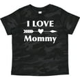thumbnail image 3 of Inktastic I Love Mommy Boys or Girls Toddler T-Shirt, 3 of 5