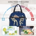 thumbnail image 5 of Goofa Disco party Astronaut Dancing Pattern Lunch Bag ,Insulated Lunch Box, Small Leakproof Cooler Food Lunch Containers Reusable High Capacity Lunch Tote Bags, 5 of 8
