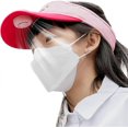 thumbnail image 1 of Sombrero con visera para niñas con ventilador personal sin aspas, ventilador portátil con visera y protección UV para niños de 4 a 15 años (rosa), 1 of 5