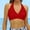 Red, variant on Womens Bikini Top Full Coverage Push up Supportive Swimwear Backless V Neck Bathing Suit Tops Only Sports Lightweight Summer Swim Bra Blue M
