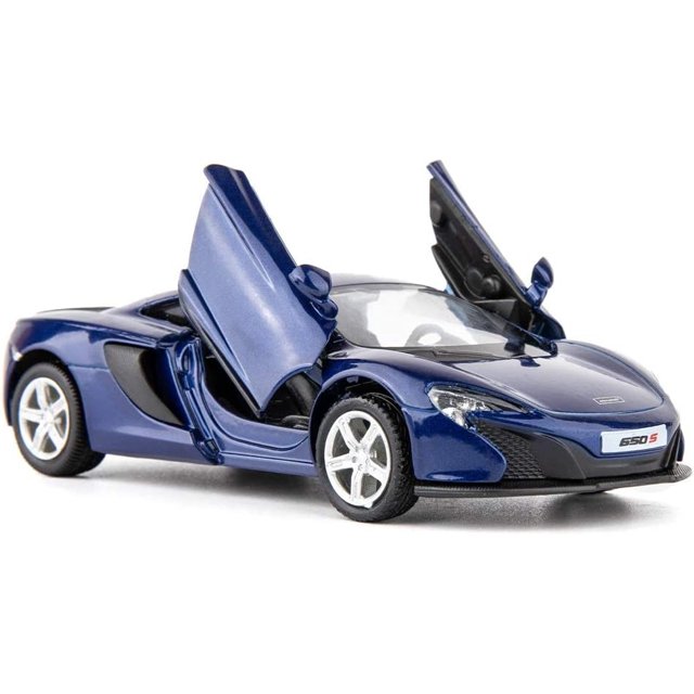 Coche de juguete HUOGUO McLaren 650S de aleación de zinc a escala 1/36 para niños