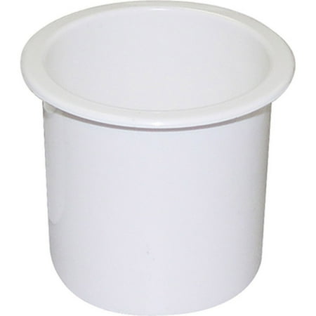 SeaSense 3" Recessed Cup Holder, White