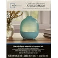 Mainstays 100mL Ultrasonic Aroma Oil Diffuser, Teal