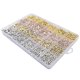 thumbnail image 3 of de 2000 piezas de para con caja, juego de manualidades de 4 colore suministros de abalorio joya de pendiente 2560 piezas Baoblaze Niños pulsera perlas, 3 of 8