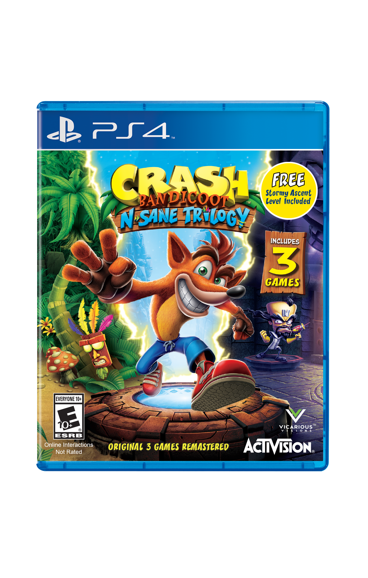Crash Bandicoot Special Edition Walmart Exclusive Ps4