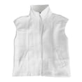 thumbnail image 5 of TIANZEN Knit Zip Front Vest Sleeveless Oversized Outerwear With Side Pockets Casual Layering Cardigan Two Vest Denim Vest Sweater Sleeves Juniors Flannel Vest, 5 of 5