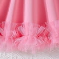 thumbnail image 5 of Gelikeya Birthday Dresses for Girls 1-3 Years Cute Pink Lace Trim Princess Formal Dress Flower Girl Wedding Guest Dress(Toddlers, Z07-Pink, 2-3 Years), 5 of 7