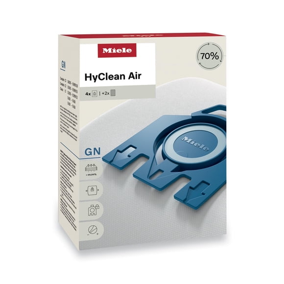 Miele Type G/N Airclean Filterbags - 2 Pack