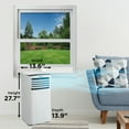 thumbnail image 5 of Danby 5,300 BTU (9,000 BTU ASHRAE) 3-in-1 Portable Air Conditioner with Remote in White for Rooms up to 150 sq. ft., 5 of 7